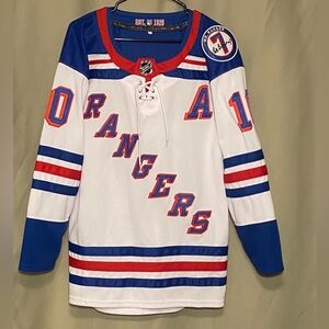 New York Rangers  Artemi Panarin  # 10 Mr. Ranger 7 Patch Jersey Mens S